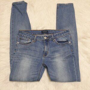 Just USA Jeans Women Size 13 Straight Leg Blue Denim Pants Mid Rise